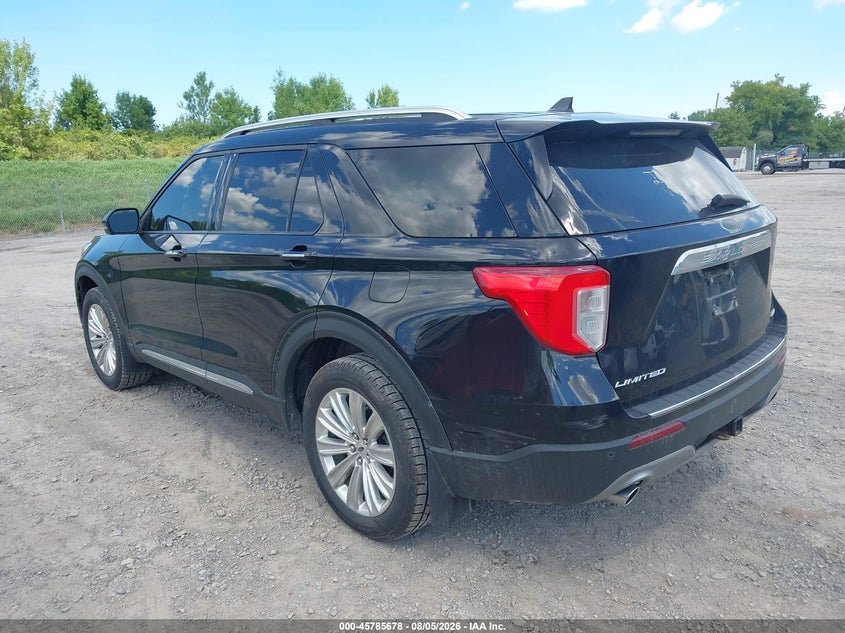 Vin: 1fmsk8fh7nga96265, lot: 46284502, ford explorer limited 20223