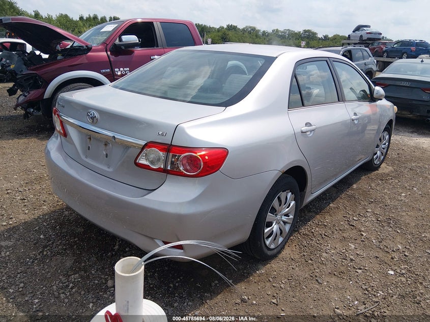 Vin: 5yfbu4ee1dp166810, lot: 46284518, toyota corolla le 20134