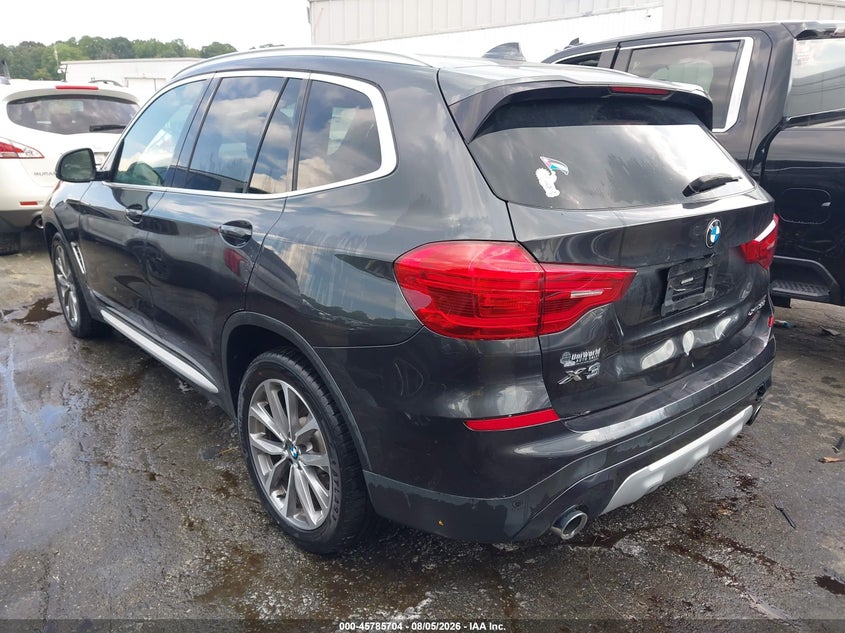 Vin: 5uxtr9c52klp85622, lot: 46284528, bmw x3 xdrive30i 20193