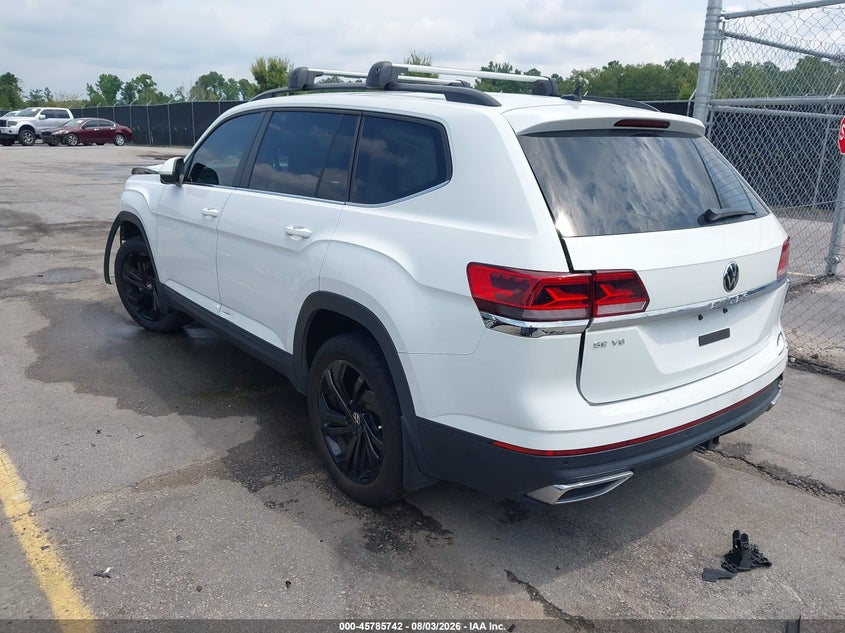 Vin: 1v2jr2ca7nc541917, lot: 46284566, volkswagen atlas 3.6l v6 se w/technology 20223