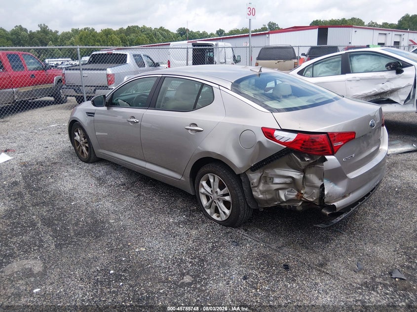 Vin: 5xxgn4a78dg225953, lot: 46284572, kia optima ex 20133