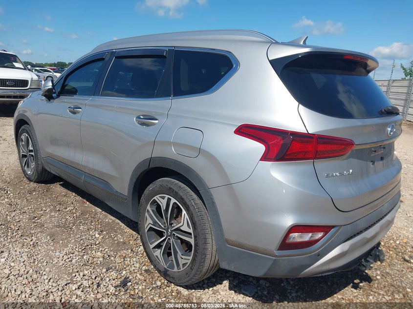 Vin: 5nms53aa2lh306169, lot: 46284577, hyundai santa fe limited 2.0t 20203