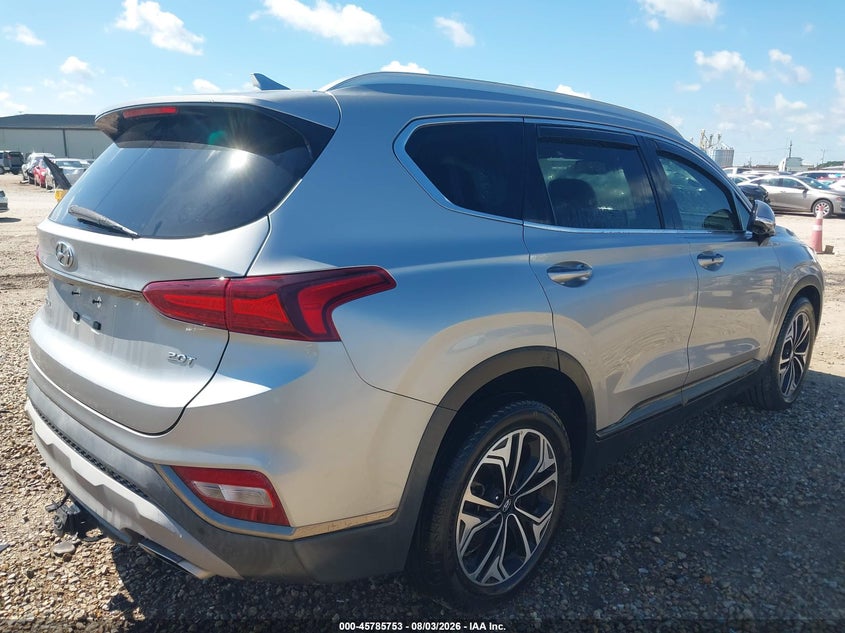 Vin: 5nms53aa2lh306169, lot: 46284577, hyundai santa fe limited 2.0t 20204