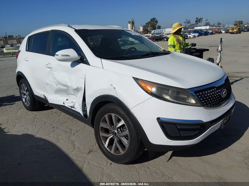 Vin: kndpb3ac4f7790616, lot: 46284600, kia sportage lx 2015 img_1