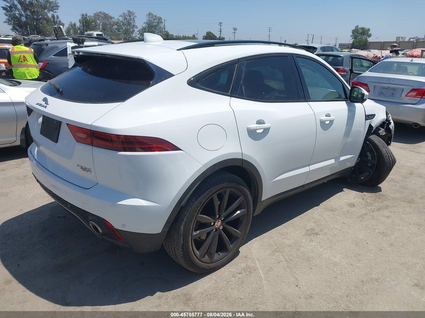 Vin: sadfp2fx0j1z17624, lot: 46284601, jaguar e-pace se 20184