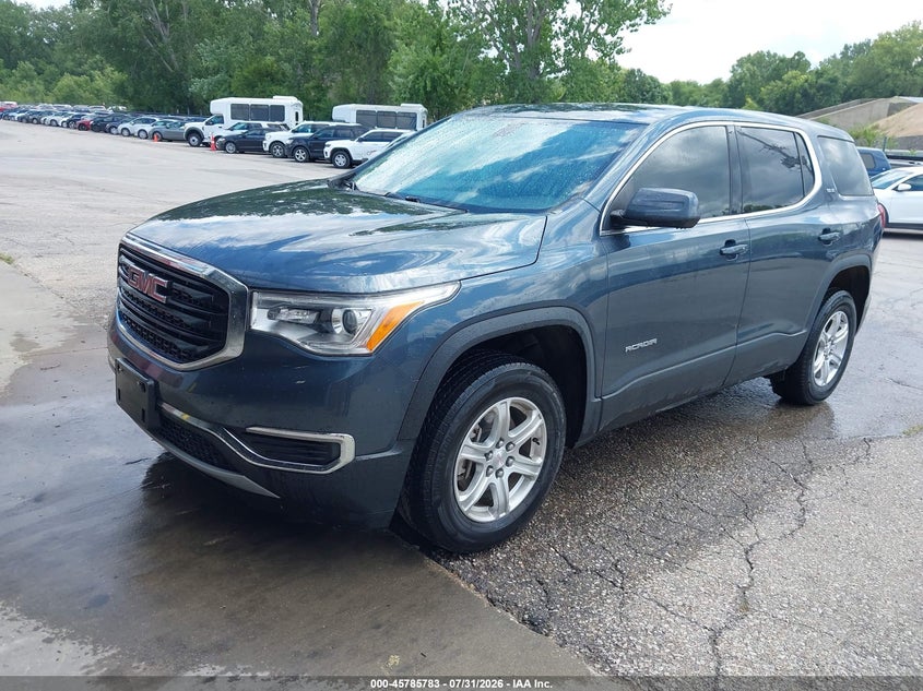 2019 GMC Acadia, Обычный износ, IAAI, VIN 1GKKNRLAXKZ255650 — фото 2