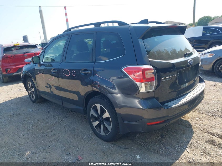 Vin: jf2sjarc3jh442249, lot: 46284622, subaru forester 2.5i limited 20183