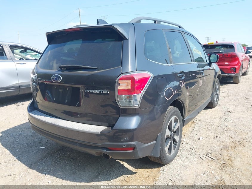 Vin: jf2sjarc3jh442249, lot: 46284622, subaru forester 2.5i limited 20184