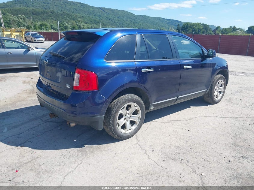 Vin: 2fmdk4jc7bba83161, lot: 46284636, ford edge sel 20114