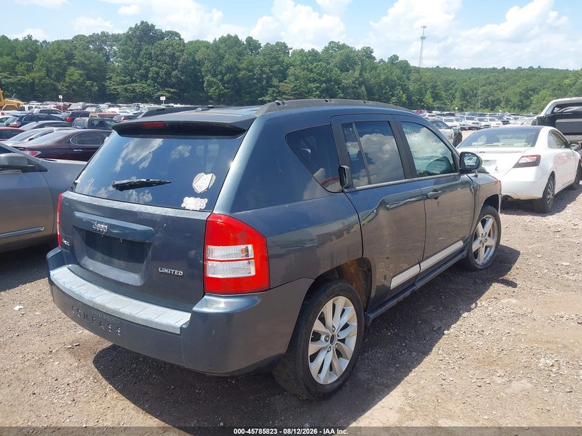 2008 JEEP COMPASS SPORT UTILITY VEHICLE 2.4L I-4 DOHC, VVT, 172HP