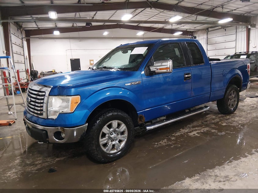 Vin: 1ftfx1ef3bkd62100, lot: 46284649, ford f-150 xlt 20112