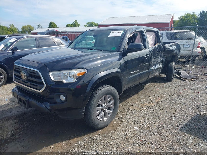 Vin: 3tmcz5an9km244482, lot: 46284655, toyota tacoma double cab/sr/sr5/trd sport/trd off road/trd pro 20192