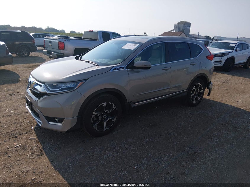 Vin: 5j6rw2h92hl049161, lot: 46284670, honda cr-v touring 20172