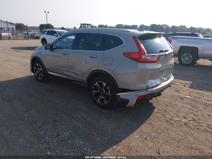 Vin: 5j6rw2h92hl049161, lot: 46284670, honda cr-v touring 20173