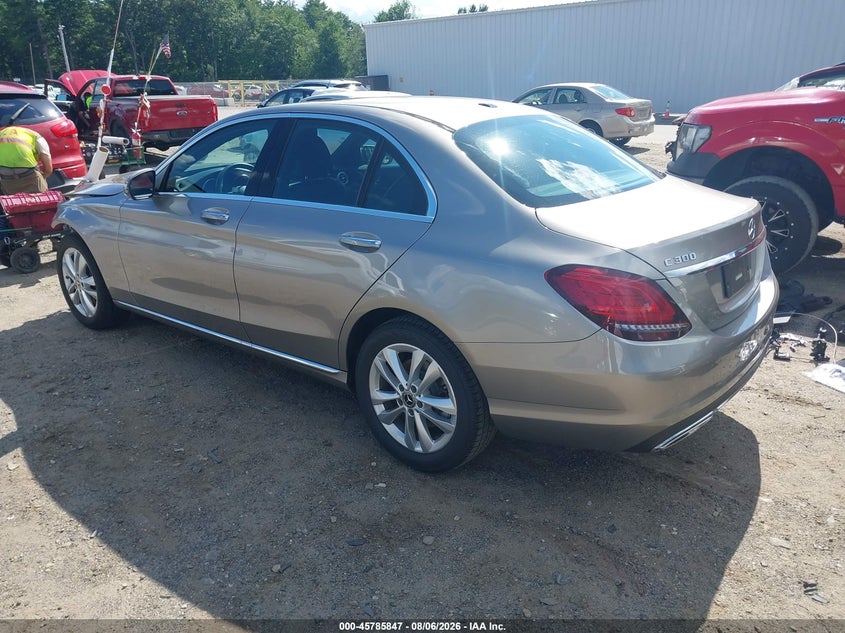 Vin: 55swf8eb1ku314129, lot: 46284671, mercedes-benz c 300 4matic 20193