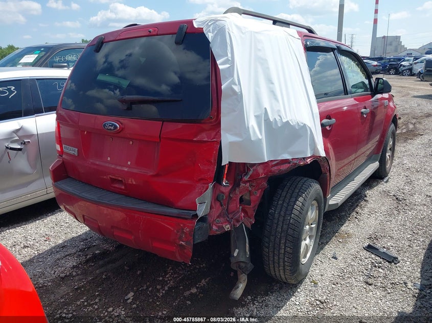 Vin: 1fmcu9d74akd20968, lot: 46284691, ford escape xlt 20104