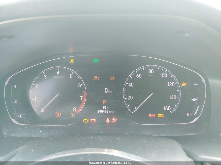 2022 HONDA ACCORD auction photo 7