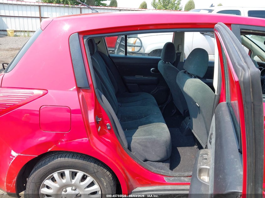 2012 NISSAN VERSA HATCHBACK 1.8L I-4 DOHC, VVT, 122HP