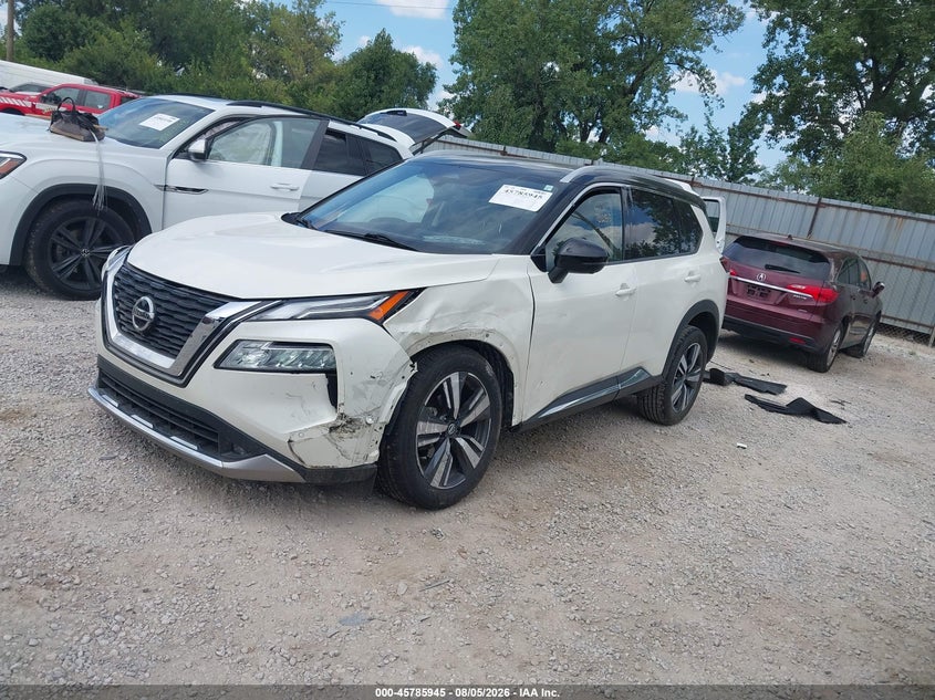 Vin: jn8at3dd1mw310644, lot: 46284769, nissan rogue platinum intelligent awd 20212