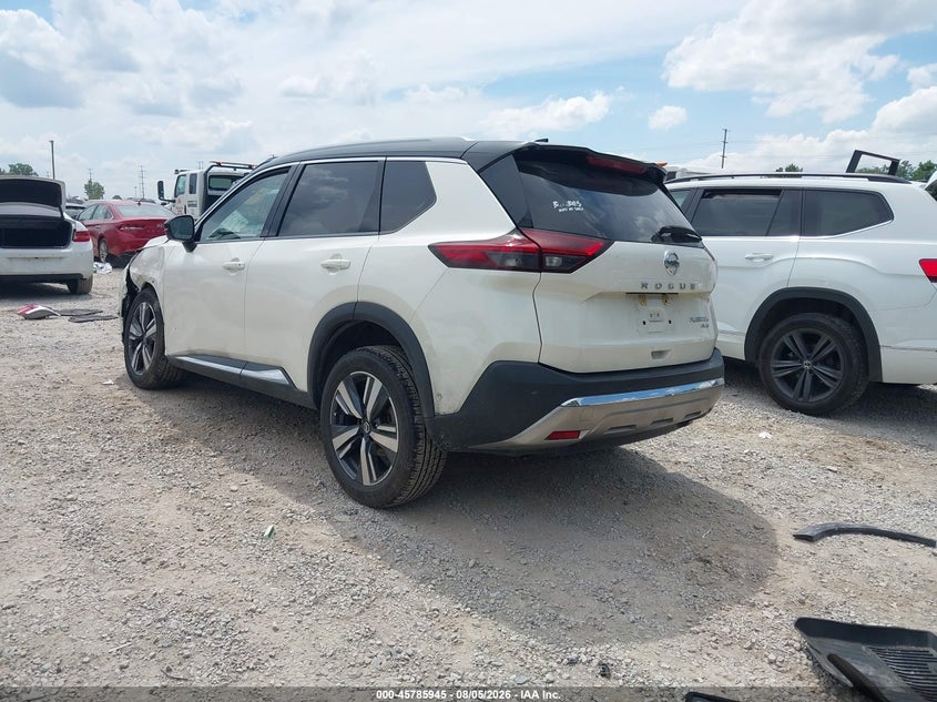 Vin: jn8at3dd1mw310644, lot: 46284769, nissan rogue platinum intelligent awd 20213