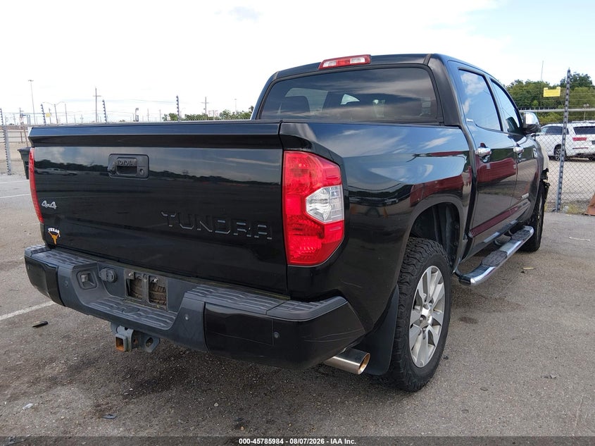 Vin: 5tfhw5f14hx592651, lot: 46284808, toyota tundra limited 5.7l v8 20174