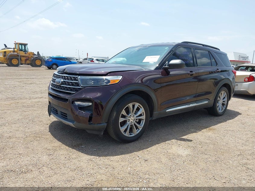 Vin: 1fmsk7dh3ngc50936, lot: 46284816, ford explorer xlt 20222