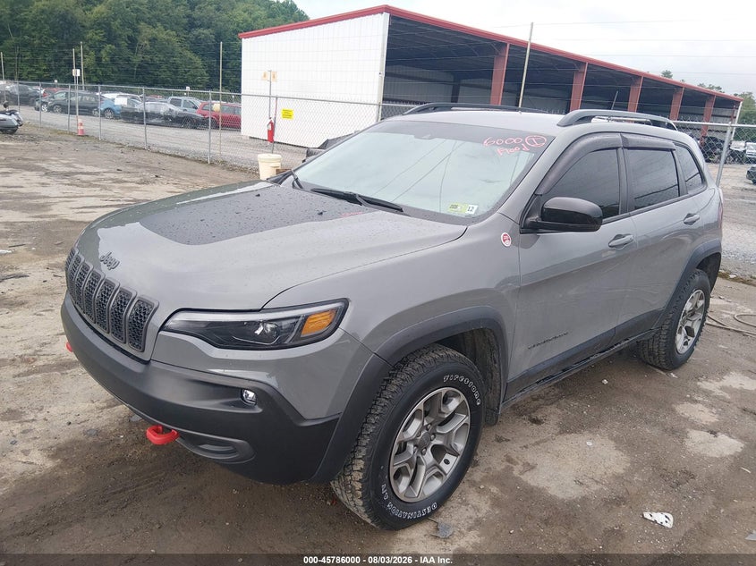 Vin: 1c4pjmbx0nd542325, lot: 46284824, jeep cherokee trailhawk 4x4 20222