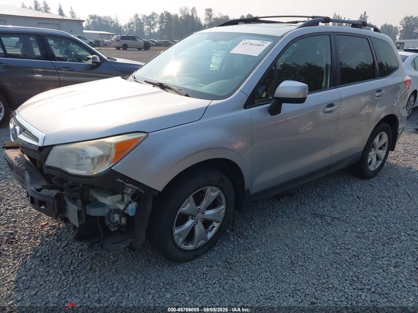 Vin: jf2sjaec5eh517917, lot: 46284829, subaru forester 2.5i premium 20142