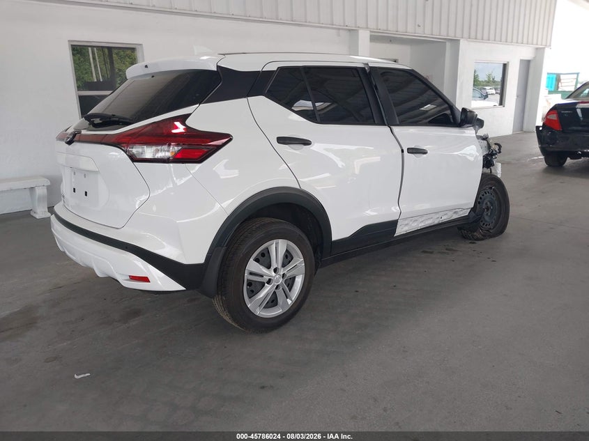 Vin: 3n1cp5bv1pl526443, lot: 46284847, nissan kicks s xtronic cvt 20234