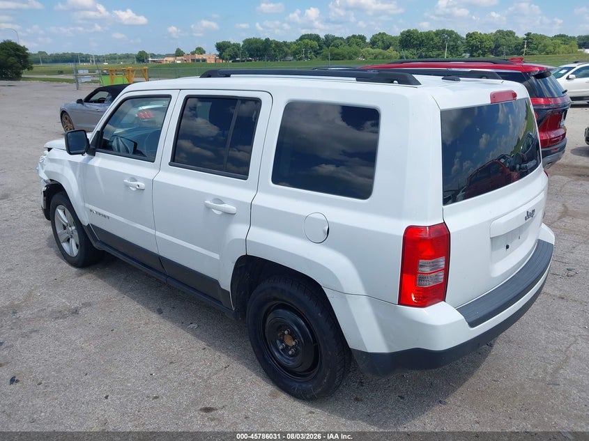 Vin: 1c4njpfb9ed603744, lot: 46284855, jeep patriot latitude 20143