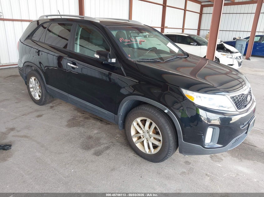Vin: 5xykt4a6xeg452386, lot: 46284937, kia sorento lx 2014 img_1