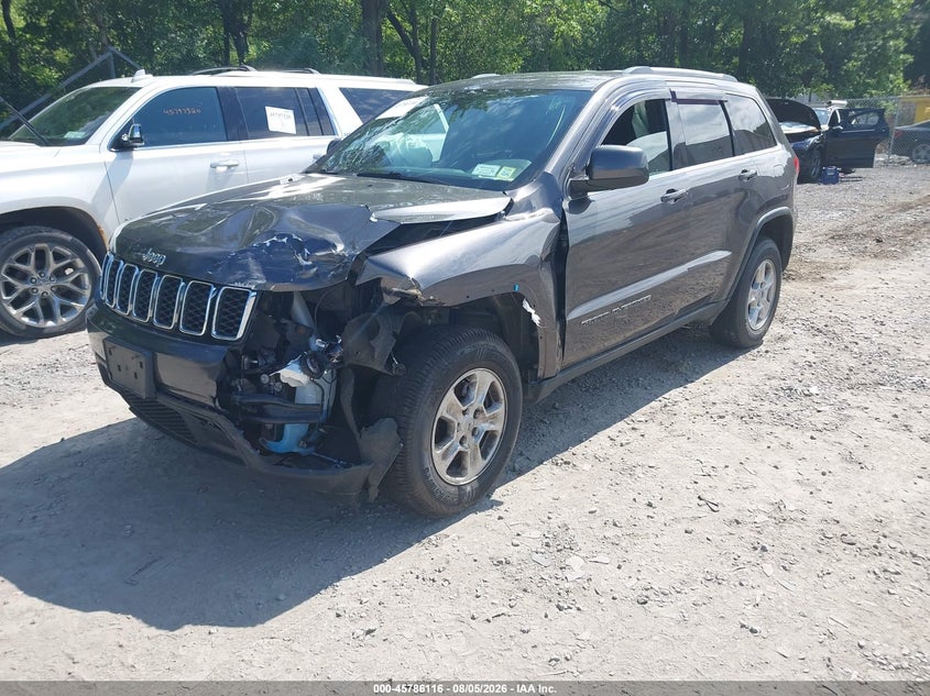 Vin: 1c4rjfag8hc602822, lot: 46284940, jeep grand cherokee laredo 20172