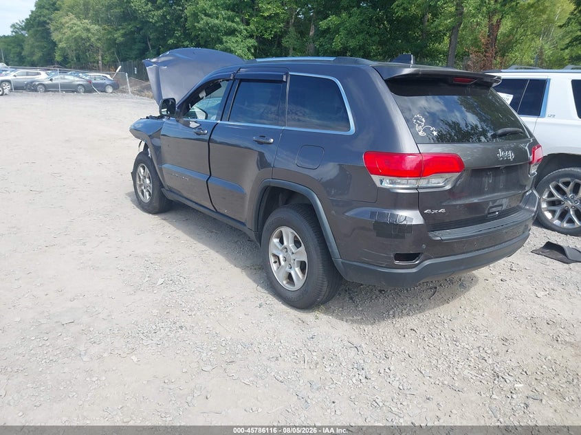 Vin: 1c4rjfag8hc602822, lot: 46284940, jeep grand cherokee laredo 20173