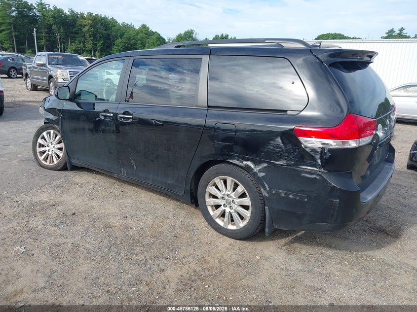 Vin: 5tddk3dc4bs014064, lot: 46284950, toyota sienna xle 20113