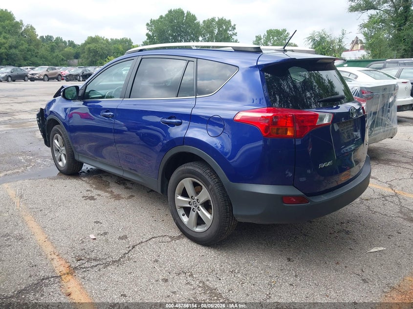 Vin: 2t3wfrevxfw221370, lot: 46284978, toyota rav4 xle 20153