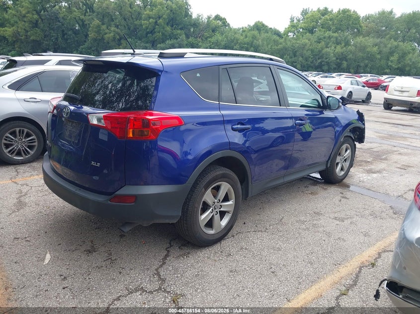 Vin: 2t3wfrevxfw221370, lot: 46284978, toyota rav4 xle 20154