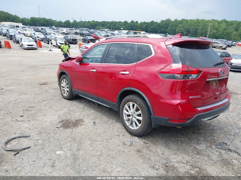 2017 NISSAN ROGUE auction photo 3