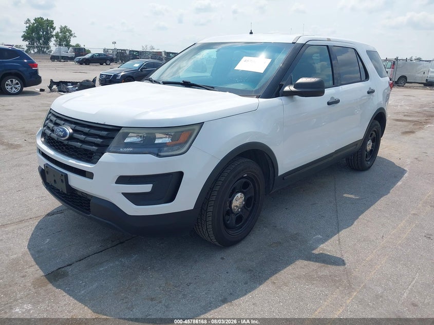 Vin: 1fm5k8ar5gga37330, lot: 46284992, ford utility police interceptor 20162