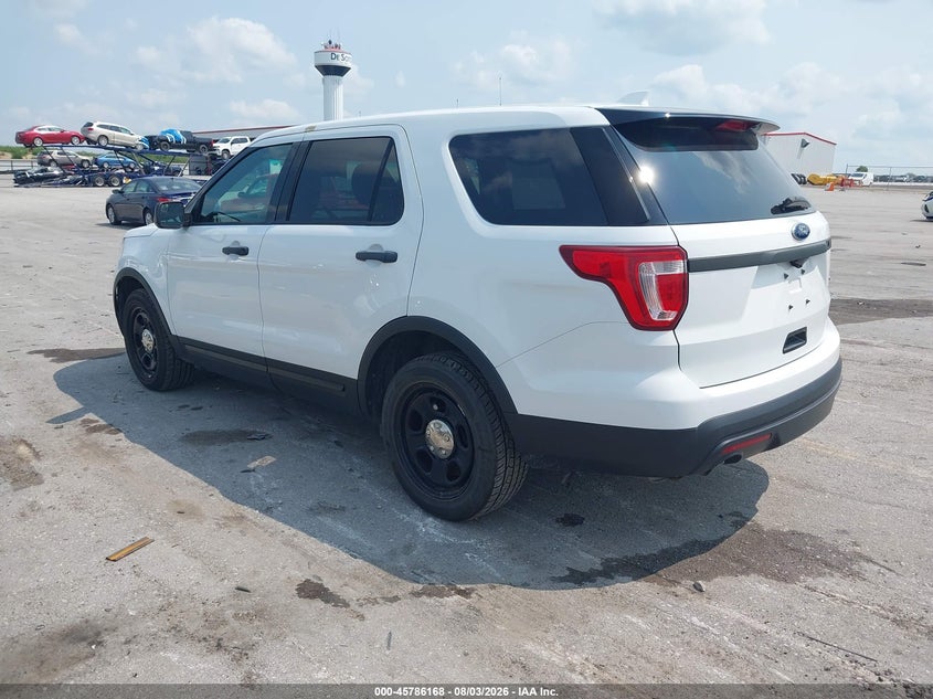 Vin: 1fm5k8ar5gga37330, lot: 46284992, ford utility police interceptor 20163