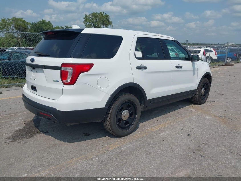 Vin: 1fm5k8ar5gga37330, lot: 46284992, ford utility police interceptor 20164