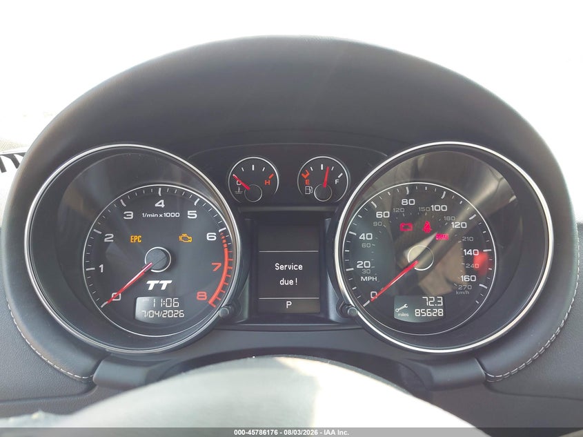 2012 AUDI TT auction photo 7