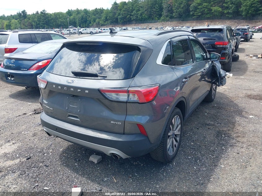 Vin: 1fmcu9j97nua32362, lot: 46285009, ford escape titanium 20224