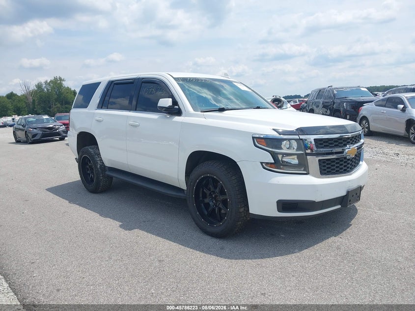 2016 CHEVROLET TAHOE COMMERCIAL
