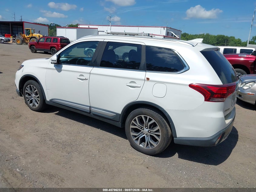 Vin: ja4az3a35jz010616, lot: 46285057, mitsubishi outlander es/le/se/sel 20183