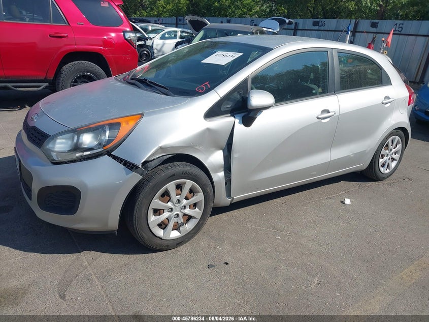 Vin: knadm5a39c6080053, lot: 46285058, kia rio5 lx 20122