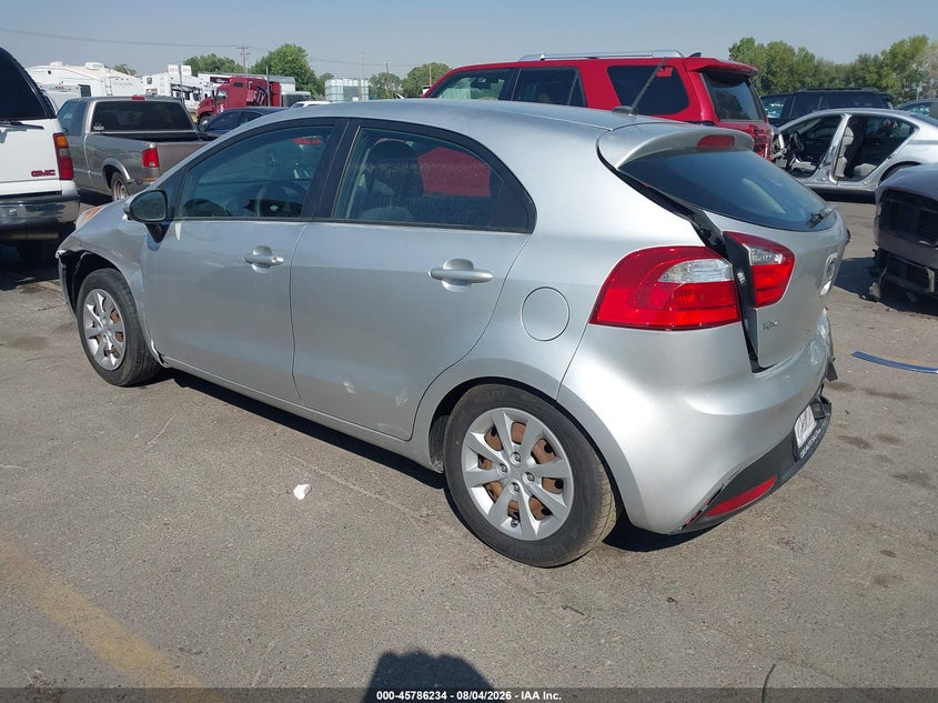 Vin: knadm5a39c6080053, lot: 46285058, kia rio5 lx 20123