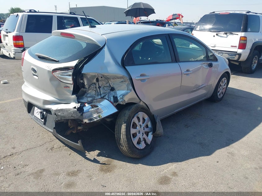 Vin: knadm5a39c6080053, lot: 46285058, kia rio5 lx 20124