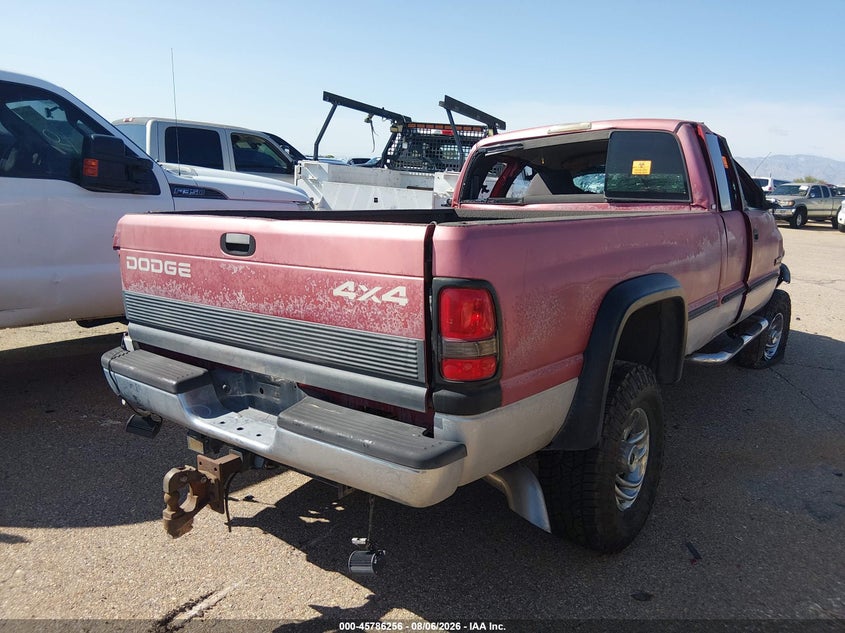 1999 DODGE RAM TRUCK 5.9L I-6 DI, TURBO, 235HP