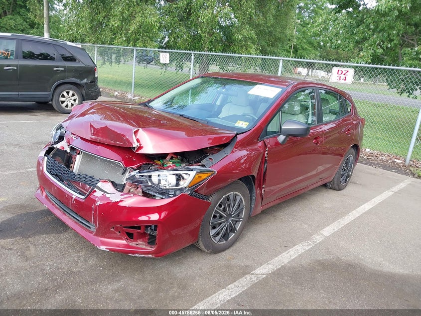 Vin: 4s3gtaa68k3701837, lot: 46285090, subaru impreza 2.0i 20192