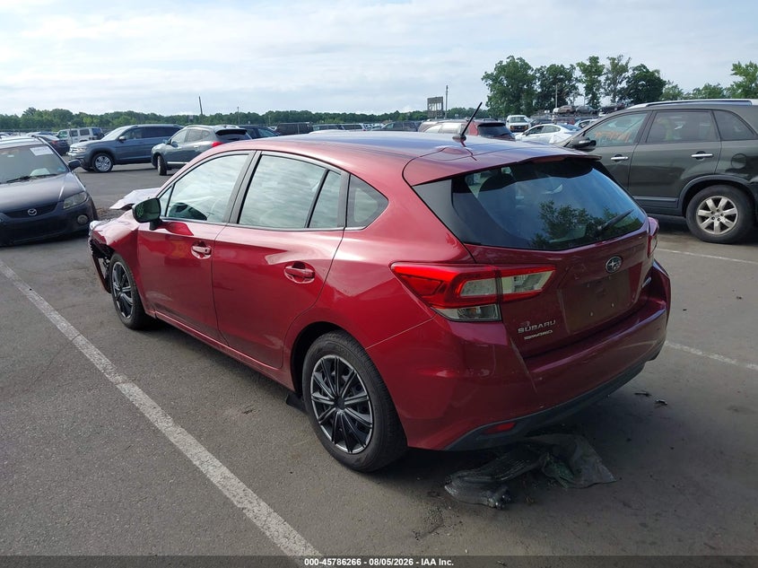 Vin: 4s3gtaa68k3701837, lot: 46285090, subaru impreza 2.0i 20193